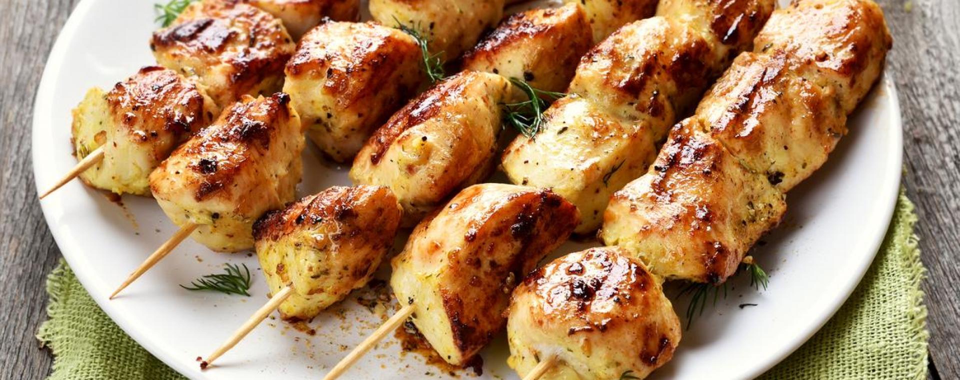 Curry Chicken Kebabs Atkins Low Carb Diet